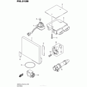 Схема вузла: Електроустаткування (An650Zl6 E28) для Suzuki AN650 Burgman (EU analogue of SkyWave)