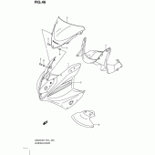 Схема узла: Передний обтекатель (Gs500fhk7) для Suzuki GS500