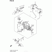 Схема вузла: Throttle Body (Vl800Cl4 E03) для Suzuki VL800 Boulevard C50T