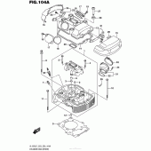Схема вузла: Головка циліндра (передня) (Vl1500Bl7 E03) для Suzuki VL1500 Boulevard C90 BOSS