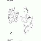 Схема вузла: Бічні панелі (Vz800L6 E33) для Suzuki VZ800 Boulevard M50