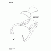 Схема вузла: Багажник для Suzuki DL650 V-Strom