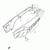 Схема вузла: Бічні панелі (Model n) для Suzuki DR800