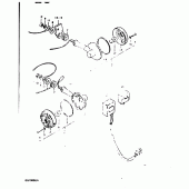 Схема узла: Поворотники (Model t :  e39) для Suzuki GS1000