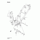Схема узла: Рама для Suzuki UX125 Sixteen