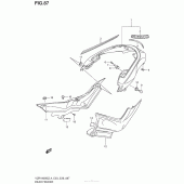 Схема вузла: Заднє крило Suzuki VZR1800 Boulevard M109R BOSS
