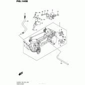 Схема вузла: Throttle Body (Dl650Xal7 E28) для Suzuki DL650 V-Strom