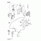 Схема вузла: Електрообладнання (Vzr1800zl1 e24) для Suzuki VZR1800 Intruder M1800R/ Boulevard M109R