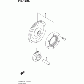 Схема вузла: Привід стартера для Suzuki DL650 V-Strom