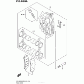 Схема узла: Передний тормозной суппорт для Suzuki GSX1300 Hayabusa