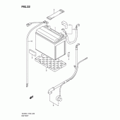 Схема вузла: Акумулятори (Dl650al1 e24) для Suzuki DL650 V-Strom
