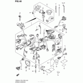 Схема узла: Wiring Harness (Vz800L3 E28) для Suzuki VZ800 Boulevard M50