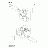 Схема узла: Пульт управления рулевой (Vzr1800l2 e02) для Suzuki VZR1800 Intruder M1800R/ Boulevard M109R