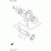 Схема вузла: Балансувальний вал Suzuki LS650 Boulevard S40