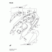 Схема узла: Боковые панели (Gsx1300rufl1 e19) для Suzuki GSX1300 Hayabusa