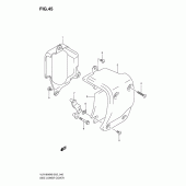 Схема вузла: Бічні нижні кришки рами для Suzuki VLR1800 Intruder C1800R/Boulevard C109R