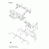 Схема узла: Throttle Body Hose/joint (Gsx-R1000Zl3 E33) для Suzuki GSX-R1000