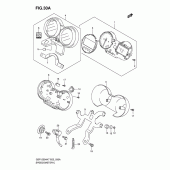 Схема вузла: Спідометр (Gsf1250k7/k8/k9) для Suzuki GSF1250 Bandit