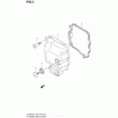 Схема вузла: Клапанна кришка Suzuki UH200 Burgman