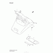 Схема узла: Заднее крыло для Suzuki AN650 Burgman (EU analogue of SkyWave)