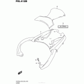 Схема вузла: Carrier (Dl650Al6 E33) для Suzuki DL650 V-Strom