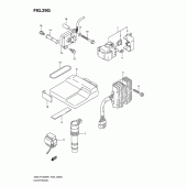 Схема узла: Электрооборудование (Gsx-r1000k2 p37) для Suzuki GSX-R1000