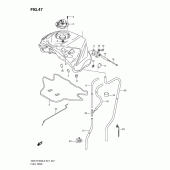 Схема узла: Топливный бак (Gsx-r1000ufl2 e21) для Suzuki GSX-R1000