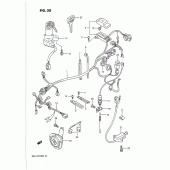 Схема вузла: Електропроводка Suzuki GSX-R1100