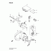 Схема узла: Электрооборудование (Gsx-r1000l2 e21) для Suzuki GSX-R1000