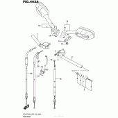 Схема узла: Руль & Тросики для Suzuki GSX-R750