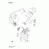 Схема вузла: Електроустаткування для Suzuki GSF1250 Bandit S