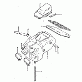 Схема узла: Воздушный фильтр для Suzuki GSX400