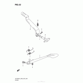 Схема узла: Подставка для Suzuki VZ1500 Boulevard M90
