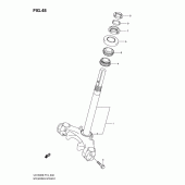 Схема узла: Рулевая траверса для Suzuki UX150 Sixteen