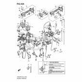 Схема вузла: Електропроводка (An650azk8 e2/e19) для Suzuki AN650 Burgman (EU analogue of SkyWave)