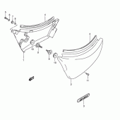 Схема вузла: Бічні панелі (Model k5) для Suzuki VS800 Boulevard S50