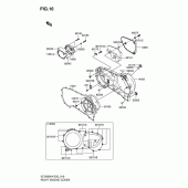 Схема узла: Капот правая часть для Suzuki VZ1600 Marauder M1600