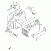 Схема вузла: Акумулятор для Suzuki DR250