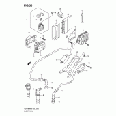 Схема вузла: Електроустаткування для Suzuki VZR1800 Intruder M1800R/ Boulevard M109R