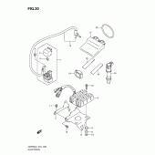 Схема узла: Электрооборудование (Gsf650sl1 e21) для Suzuki GSF650 Bandit S