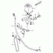 Схема вузла: Валик для Suzuki DR350