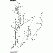 Схема вузла: Задній гальмівний циліндр Suzuki VL1500 Boulevard C90T