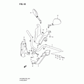 Схема вузла: Кермо & Тросики для Suzuki UH125 Burgman