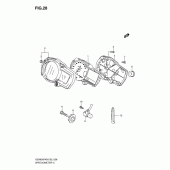 Схема узла: Спидометр (Gsx650f/fu) для Suzuki GSX650