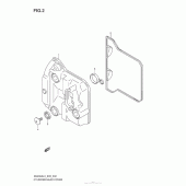 Схема вузла: Клапанна кришка Suzuki AN400 Burgman (EU analogue of SkyWave)