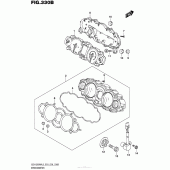 Схема вузла: Speedometer (Gsx1300Ral5 E28) для Suzuki GSX1300 Hayabusa