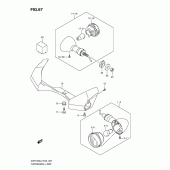Схема вузла: Поворотники (Vzr1800zl2 e24) для Suzuki VZR1800 Intruder M1800R/ Boulevard M109R