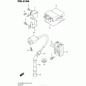 Схема узла: Электрооборудование для Suzuki DR-Z400 DR-Z400SM