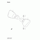 Схема узла: Защита рук  (Опция) для Suzuki DL1000 V-Strom
