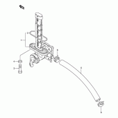 Схема вузла: Паливний кран Suzuki LS650 Savage